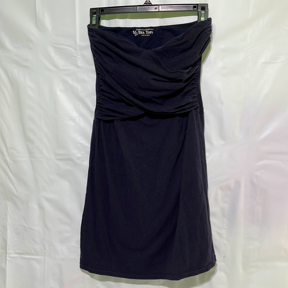 Bra Tops brand mini dress size small. Black.